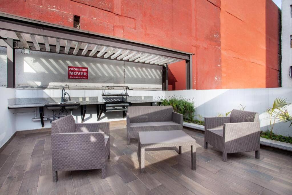 Corazon De Condesa 3 Departamentos - 200Mbps Wifi, Roof, Gym Aparthotel Mexico City Exteriör bild